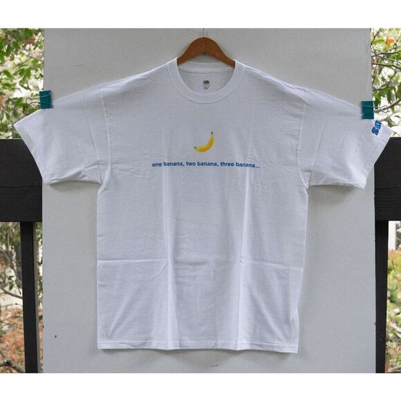 Vintage NWOT 2006 Super Monkey Ball Banana Blitz Sega Promo T-Shirt Size XL - Picture 7 of 7